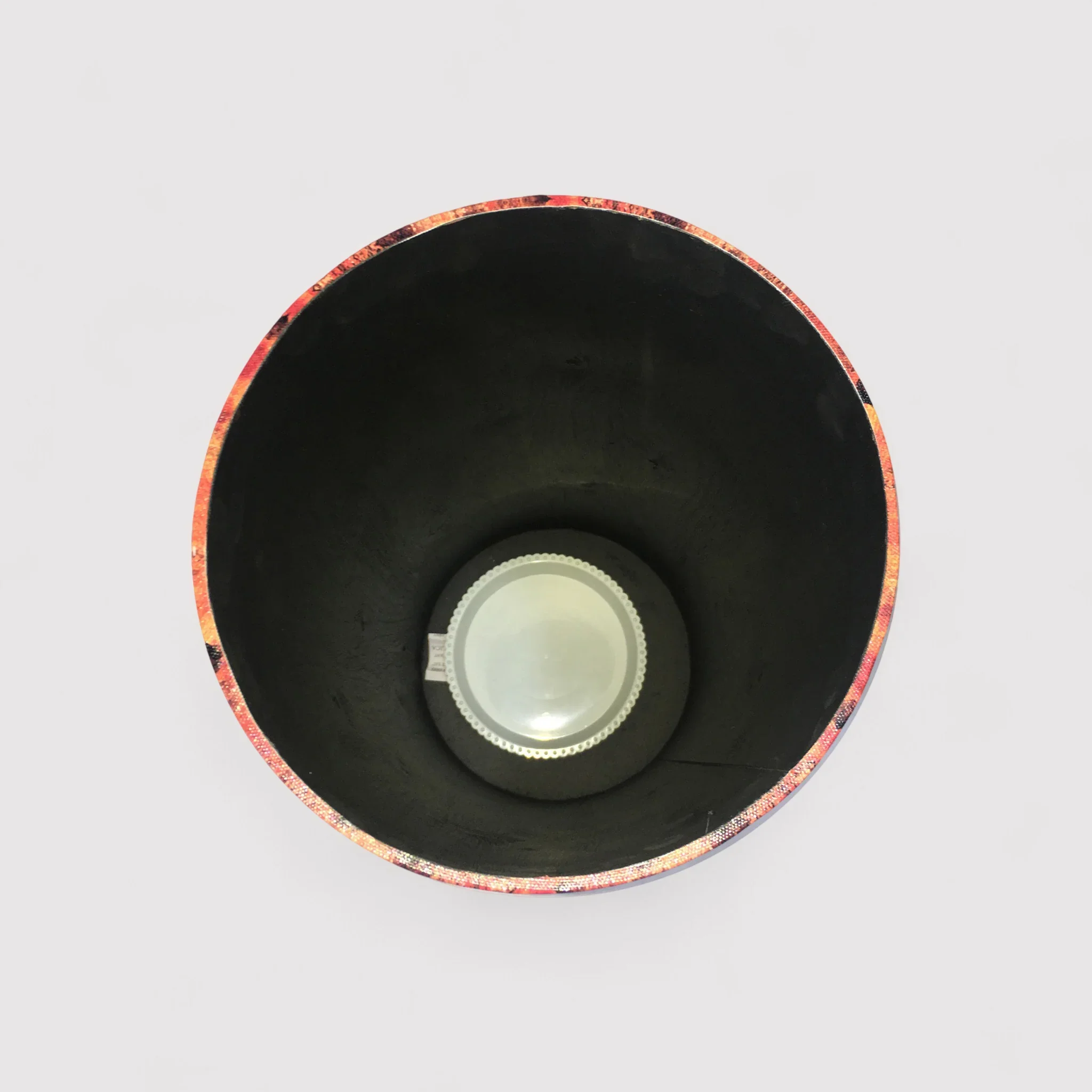 Acalifa - Portaombrelli rosso e beige in stile rétro - Image 4