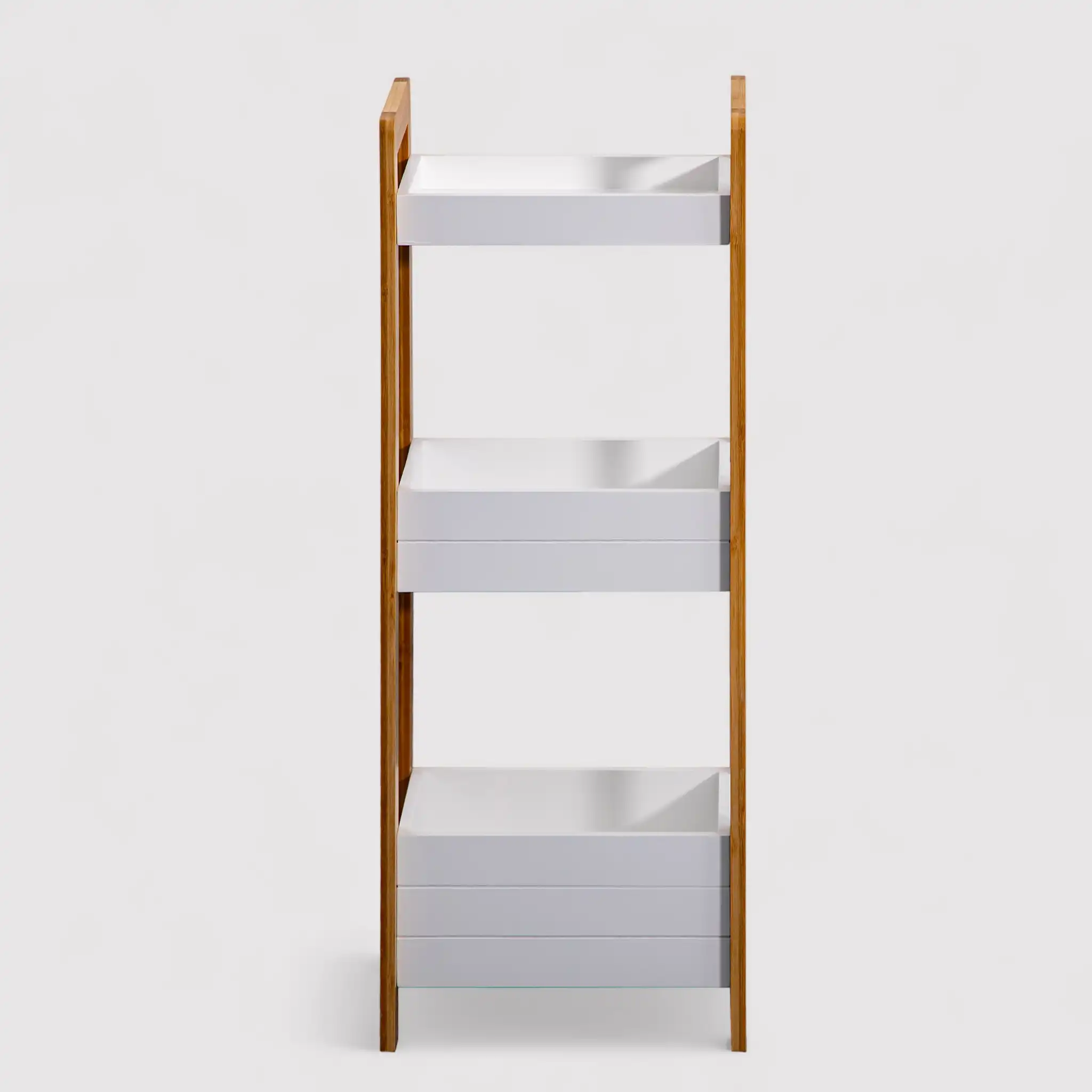 Agave - Scaffale salvaspazio con 3 ripiani per bagno o cucina - Image 3