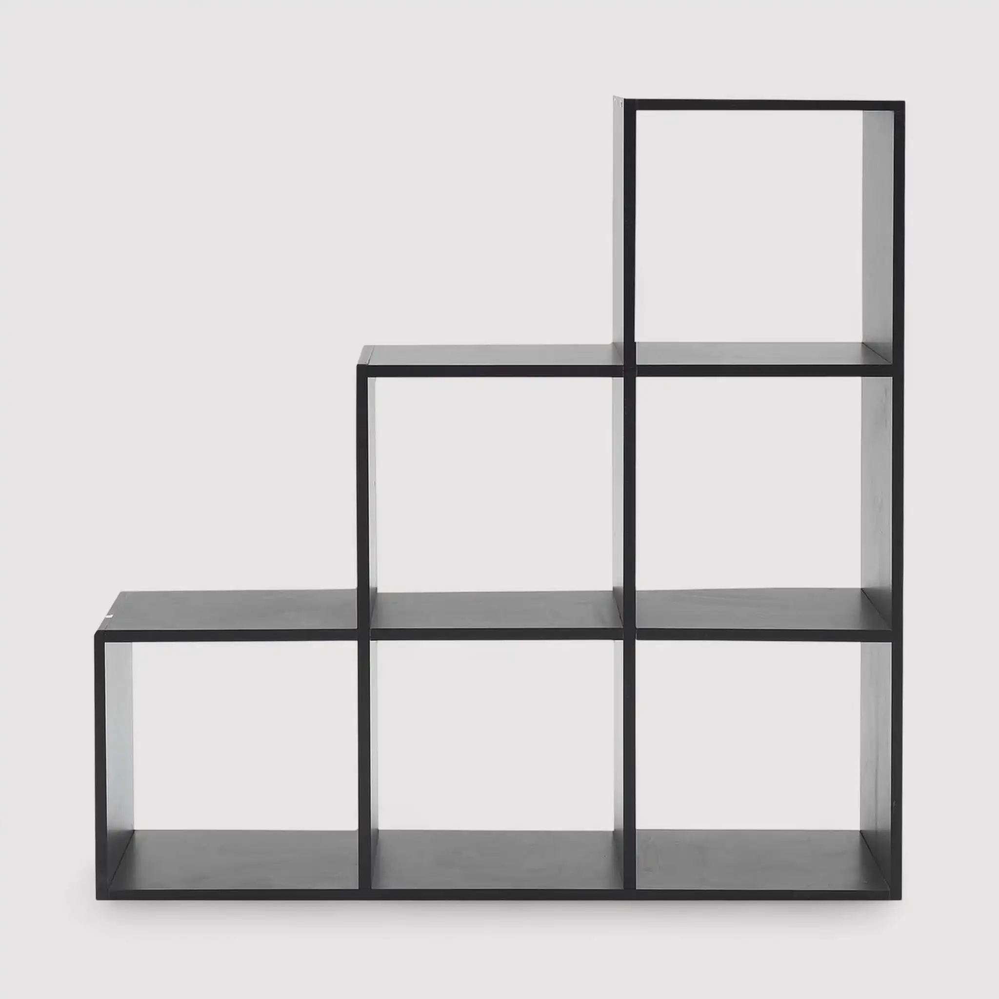 Eucalipto - Libreria nera a scala con 6 vani a cubo - Image 5