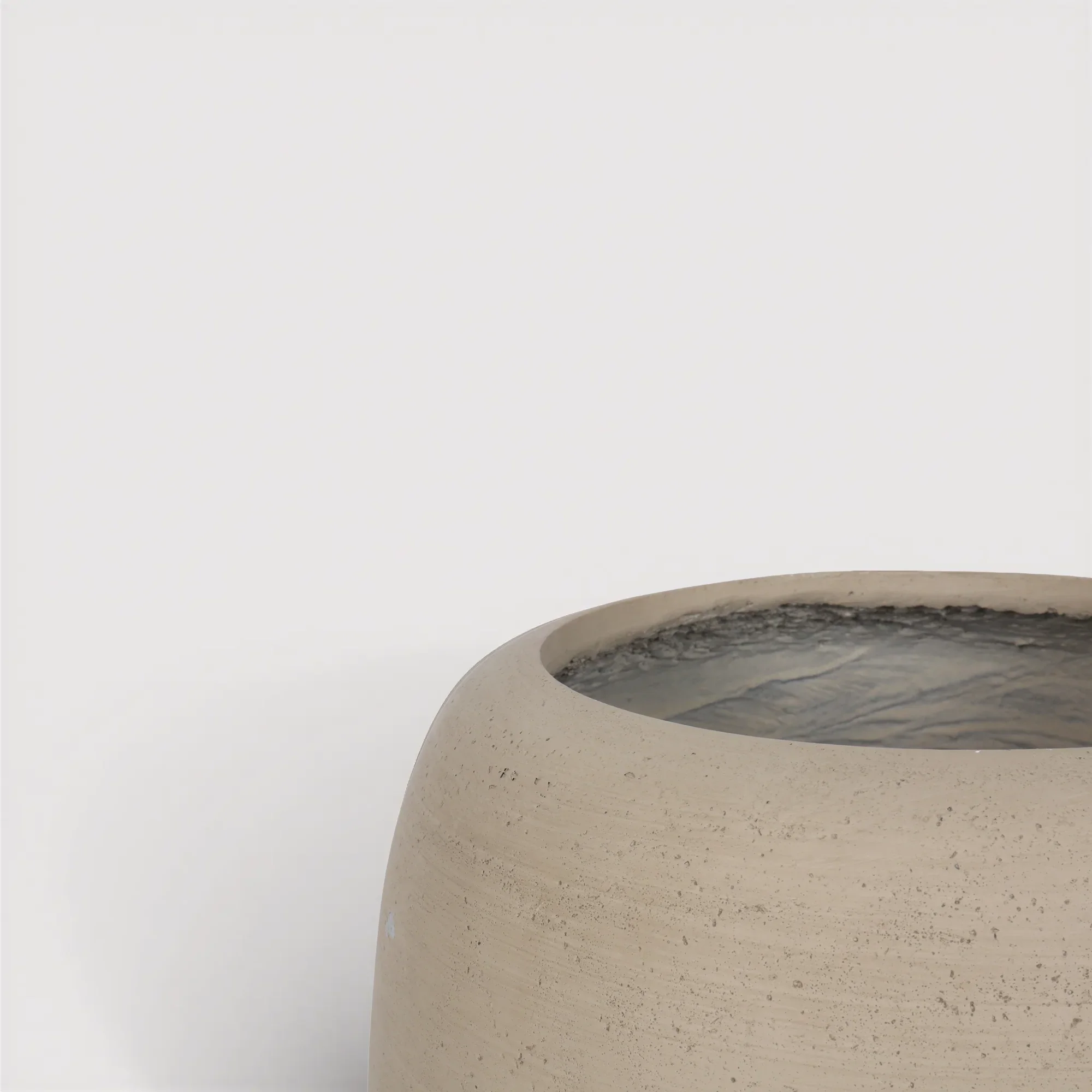 Heliosa - Vaso per Interno in MGO beige stile moderno - Image 4