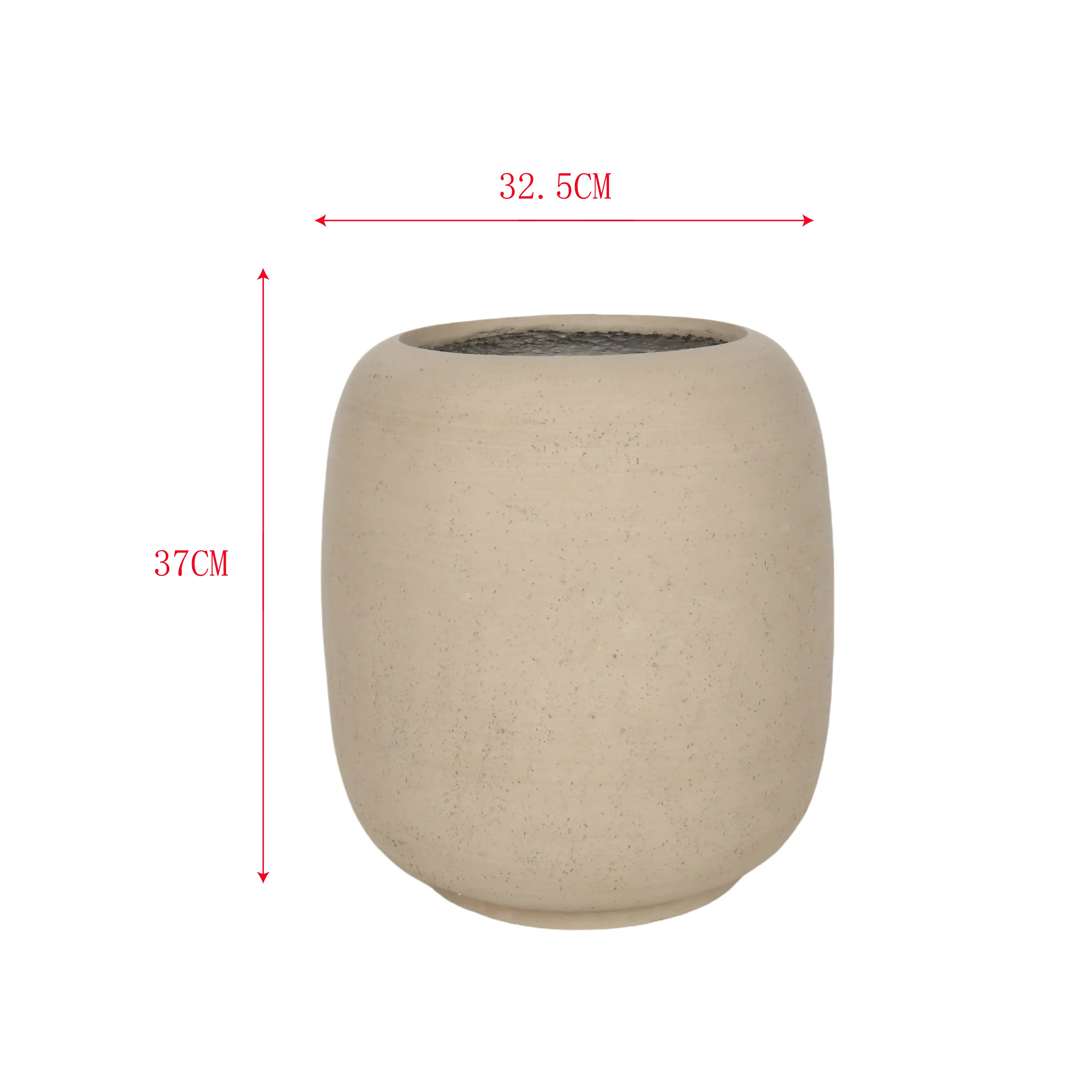 Heliosa - Vaso per Interno in MGO beige stile moderno - Image 5