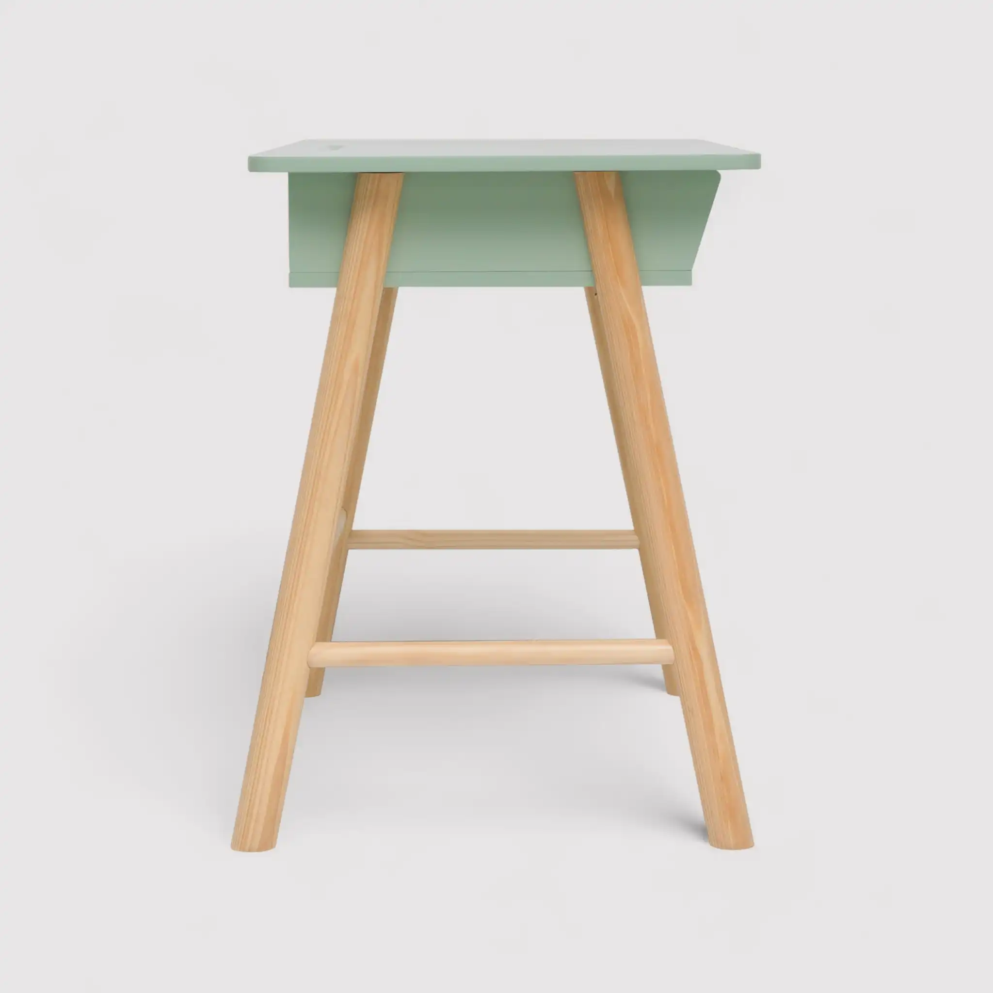 Luan - Scrivania Montessori verde acqua in stile scandinavo - Image 7
