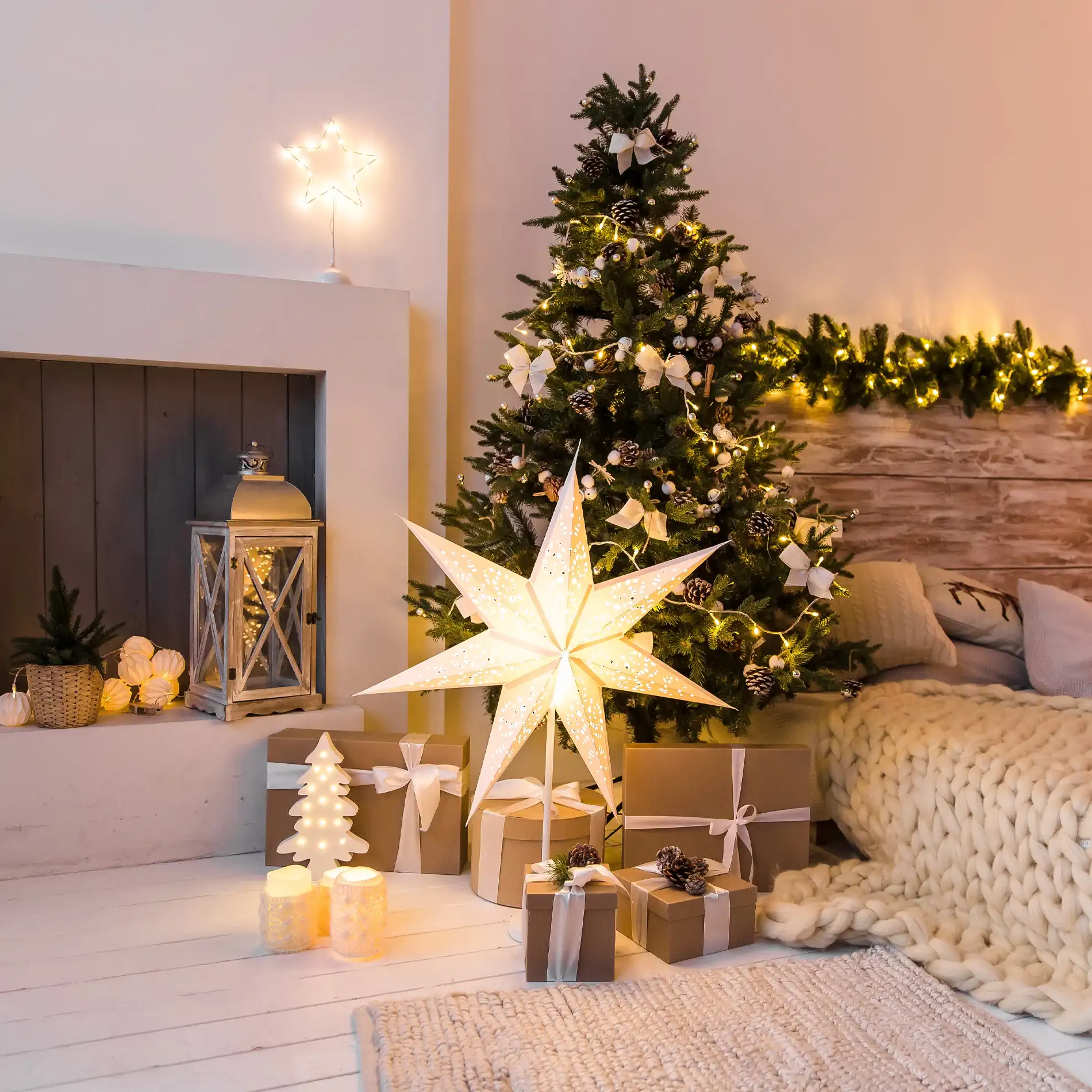 Marjan - Albero di Natale finto classico da addobbare H 210 cm - Image 2