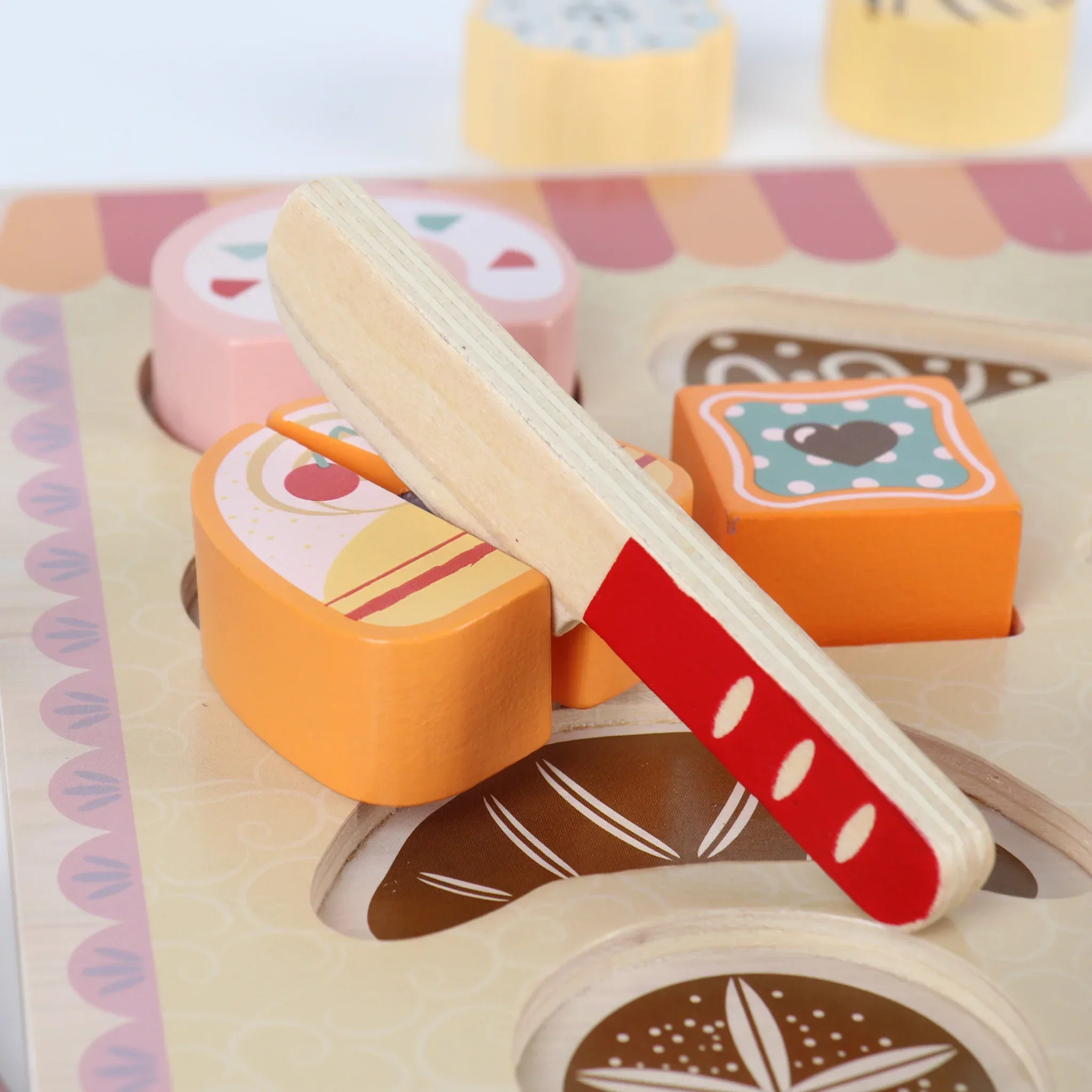 Myrcia - Set panetteria giocattolo in legno per bambini - Image 5