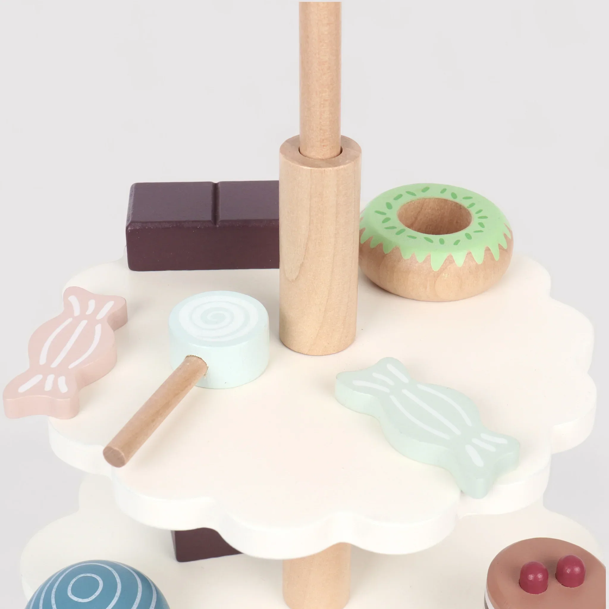 Naryal - Set di pasticcini e dolci in legno da gioco per bambini - Image 5
