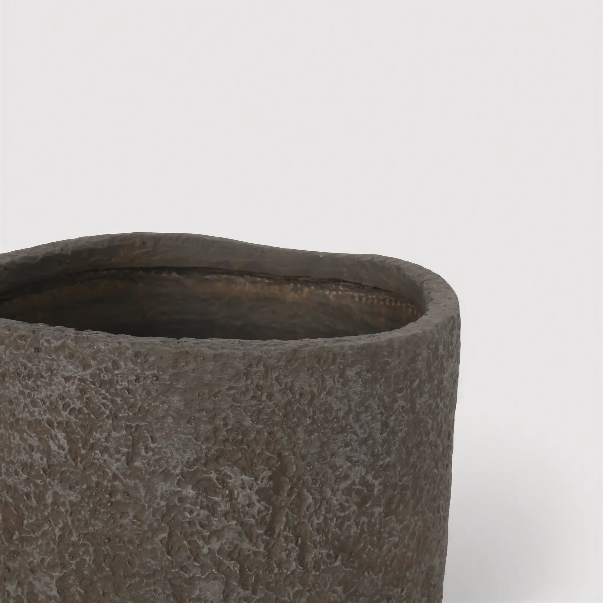 Petalyn - Vaso per piante in MGO marrone stile moderno - Image 4