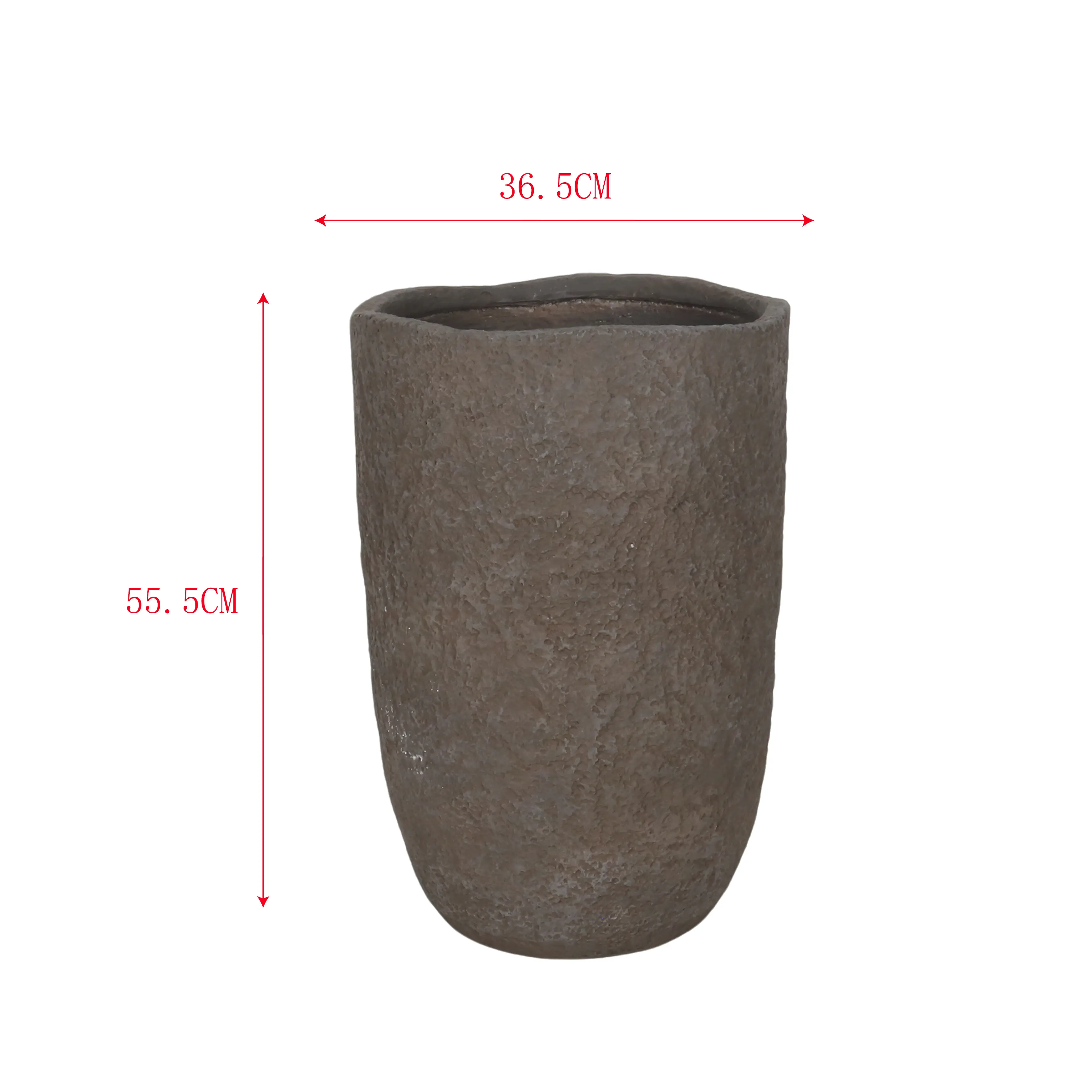 Petalyn - Vaso per piante in MGO marrone stile moderno - Image 5