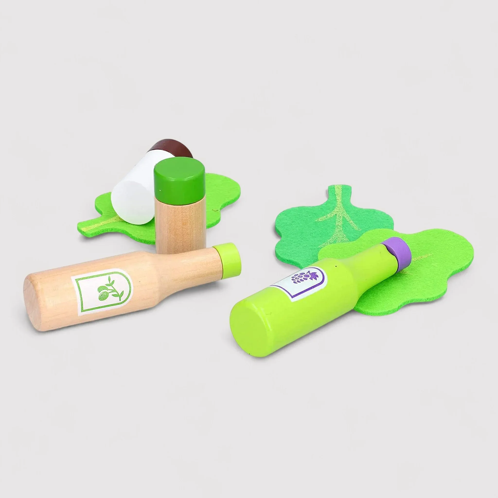 Tanah - Gioco per bambini con insalata in legno e accessori - Image 3