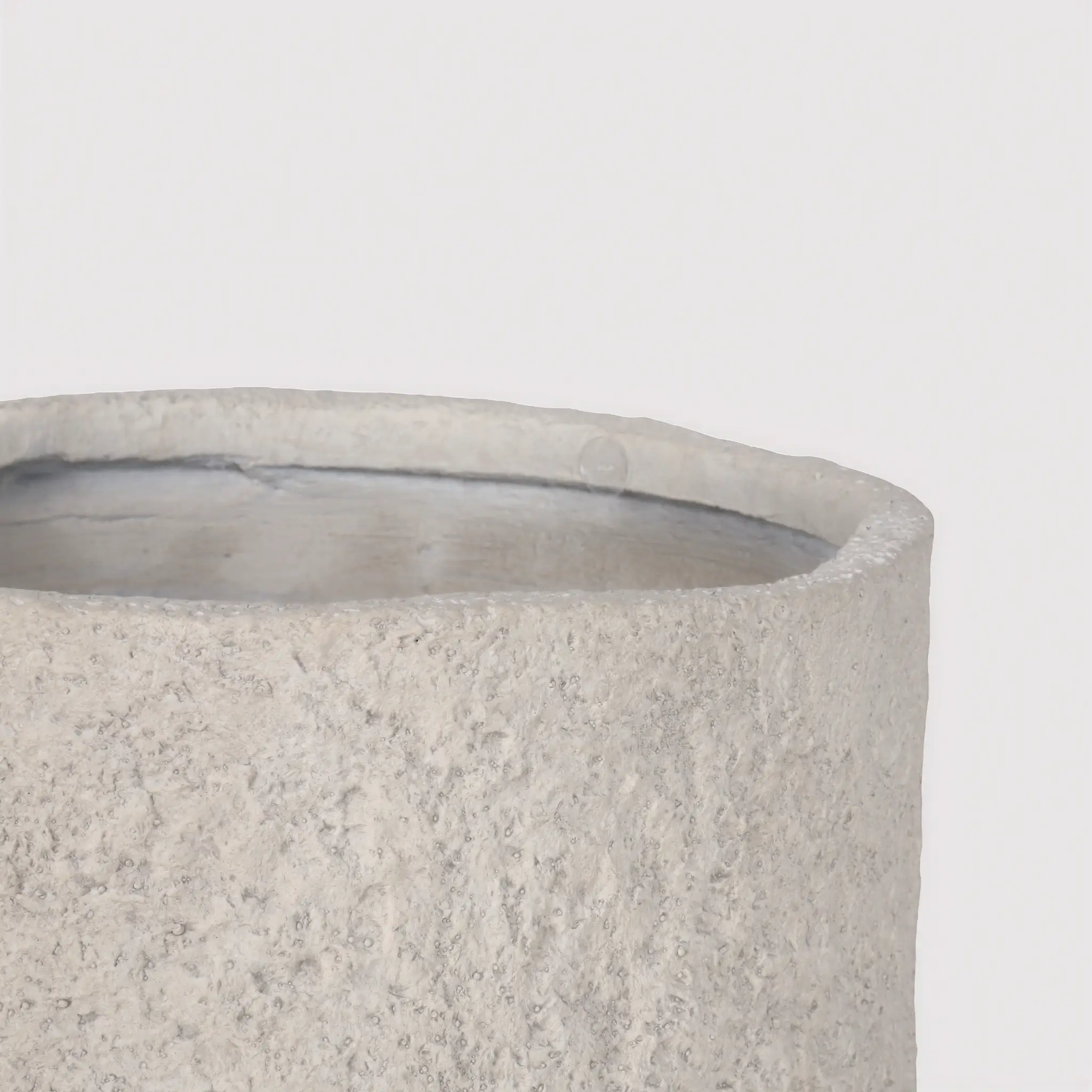 Verbina - Vaso da Interno in MGO bianco stile moderno - Image 4